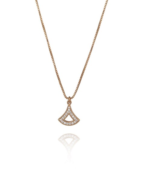 Cubic Zirconia Pendant Necklace