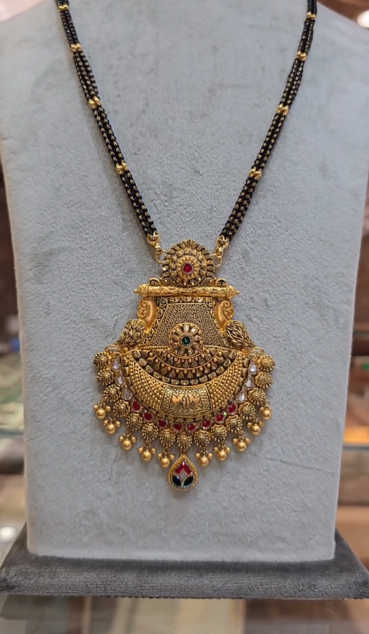 Noor-E-Zehra Gold-Plated Mangalsutra  for Women