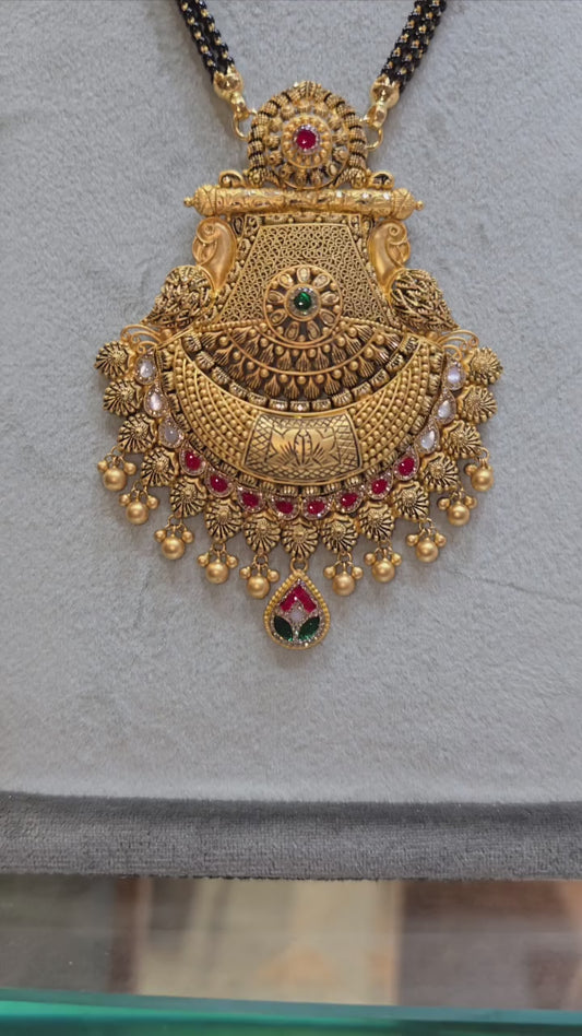 Noor-E-Zehra Gold-Plated Mangalsutra  for Women